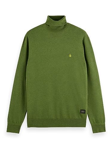 Scotch & Soda Herren Regular Fit Essentials Turtle In Eco Vero Pullover, Mojito 6733, M EU von Scotch & Soda