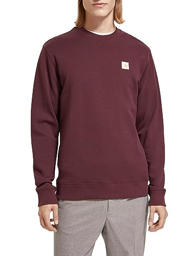 Scotch & Soda Regular fit Logo Badge Sweatshirt in Organic Cotton von Scotch & Soda