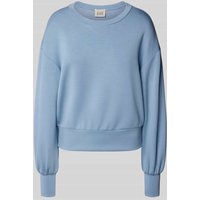 Scotch & Soda Relaxed Fit Sweatshirt mit überschnittenen Schultern in Hellblau, Größe L Scotch & Soda Relaxed Fit Sweatshirt mit überschnittenen Schultern in Hellblau, Größe L von Scotch & Soda