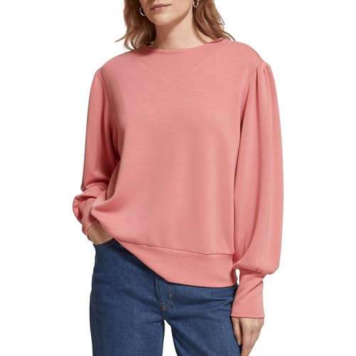 Scotch & Soda Ruched Yoke Seam Modal Sweatshirt von Scotch & Soda