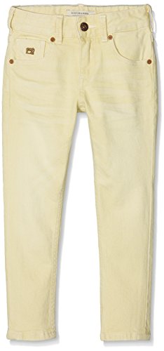 Scotch & Soda Shrunk Jungen Hosen Seasonal-Yarn Dyed Colors, Gelb (Lemon 0B), 164 (Manufacturer Size:14) von Scotch & Soda