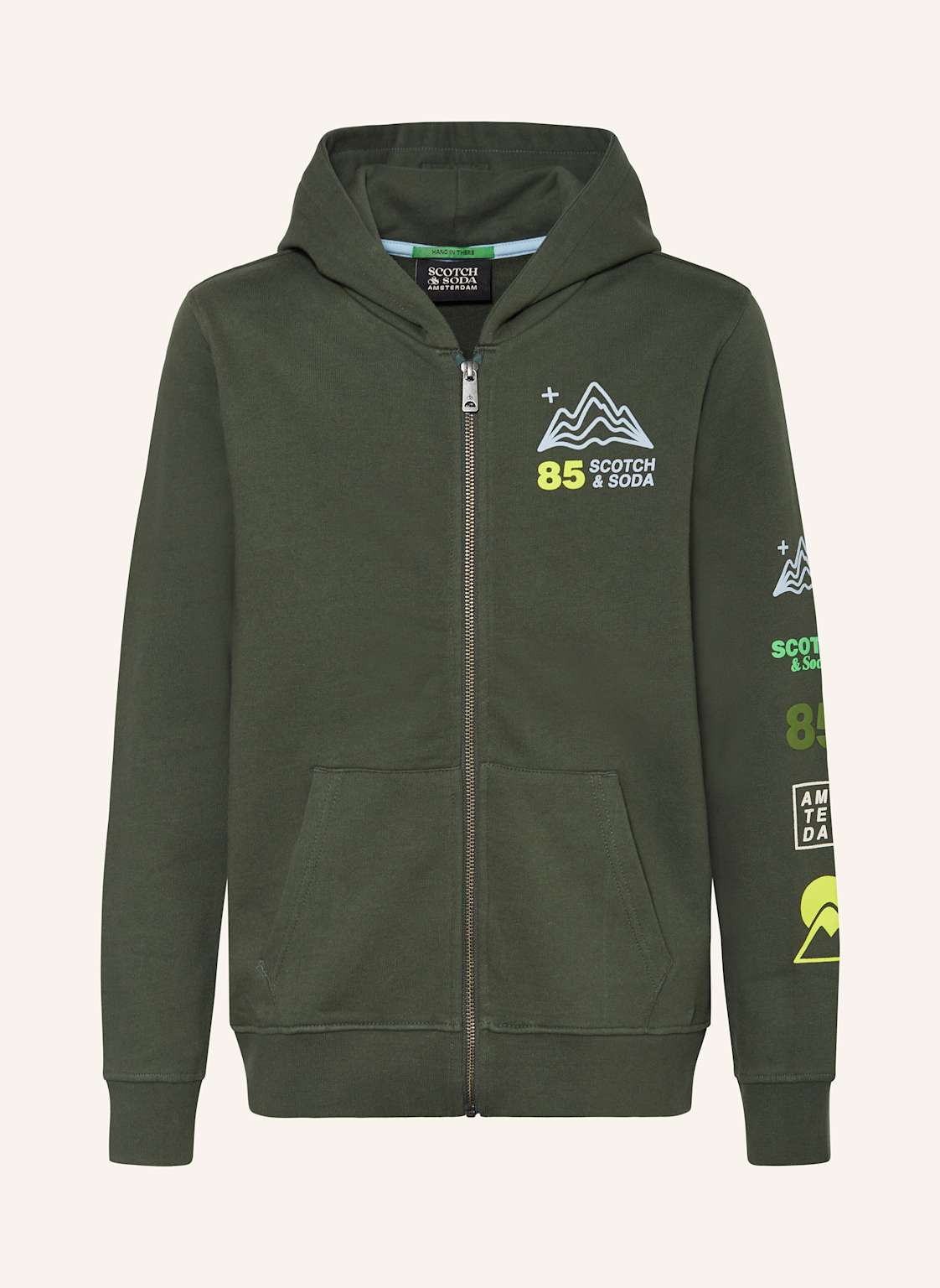 Scotch & Soda Sweatjacke gruen von Scotch & Soda