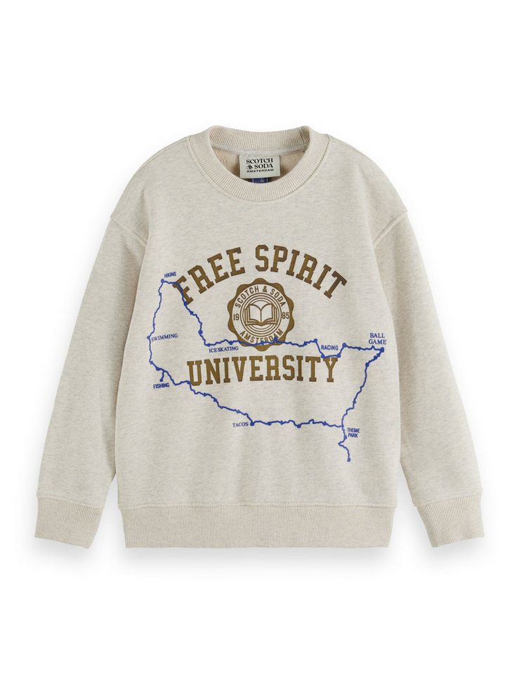 Scotch & Soda Sweatshirt SCOTCH & SODA Kinder Sweatshirt College Style Print 8-14 Jahre von Scotch & Soda