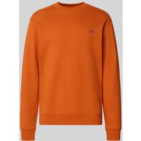 Scotch & Soda Sweatshirt mit Label-Detail in Orange, Größe XL Scotch & Soda Sweatshirt mit Label-Detail in Orange, Größe XL von Scotch & Soda