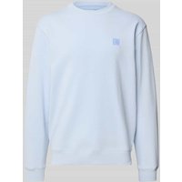 Scotch & Soda Sweatshirt mit Logo-Badge Modell 'Seasonal core' in Hellblau, Größe XXL von Scotch & Soda