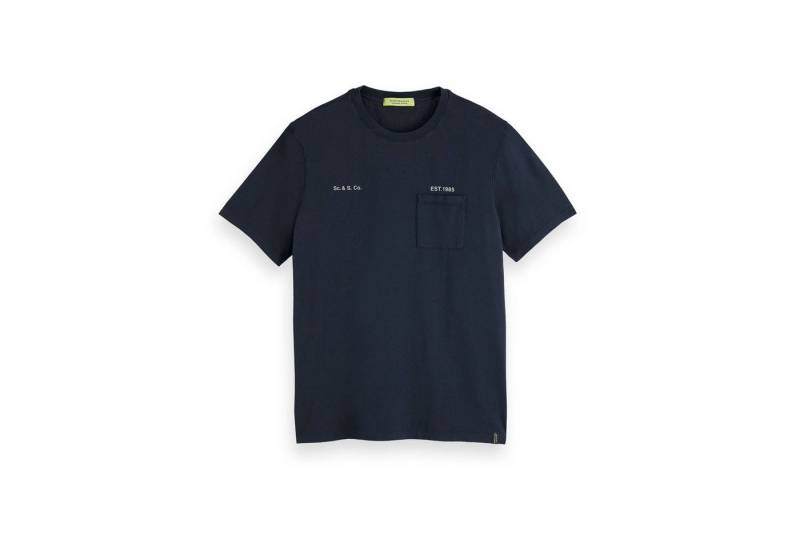 Scotch & Soda T-Shirt Scotch & Soda Herren T-Shirt Washed Crewneck 155411 von Scotch & Soda