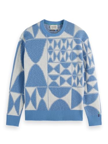 Scotch & Soda Textured Jacquard Crewneck von Scotch & Soda