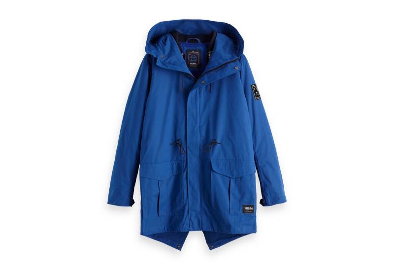 Scotch & Soda Wintermantel Scotch & Soda Herren Parka Ams Blauw Parka Jacket 147811 von Scotch & Soda