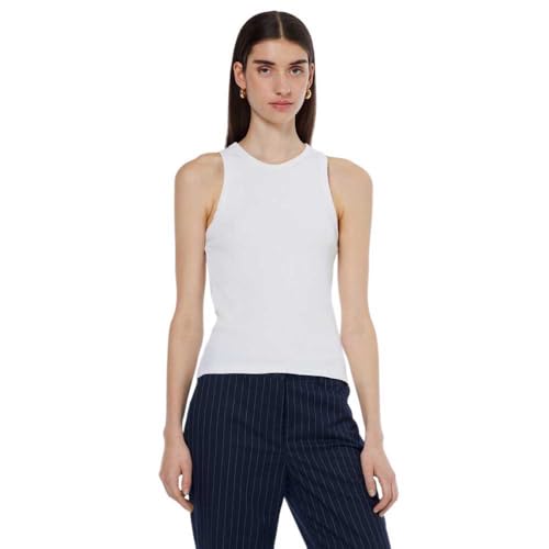 Scotch & Soda Women's Racer Rib Tank Top, White, M Scotch & Soda Women's Racer Rib Tank Top, White, M von Scotch & Soda