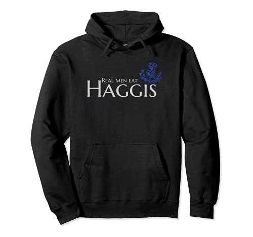 Echte Männer essen Haggis. Pullover Hoodie Echte Männer essen Haggis. Pullover Hoodie von Scotland Gifts