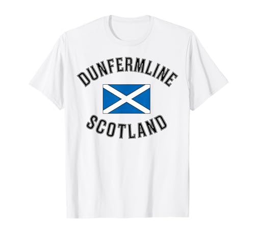 Dunfermline Schottland St. Andrews Flagge Männer Frauen Kinder Geschenk T-Shirt von Scotland St Andrews Flag