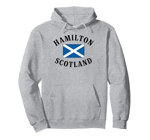 Hamilton Schottland St. Andrews Flagge Männer Frauen Kinder Geschenk Pullover Hoodie von Scotland St Andrews Flag