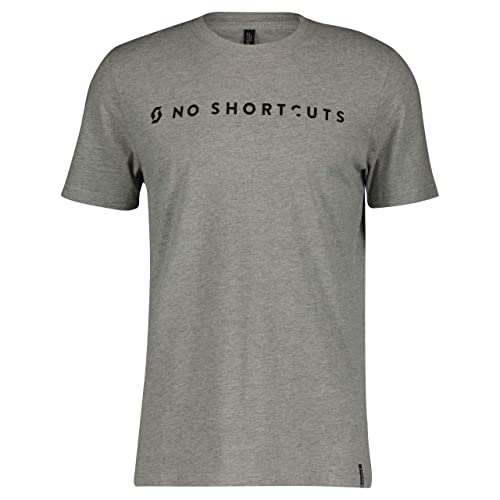 Scott T-Shirt No Shortcuts Grau Gr. S von Scott