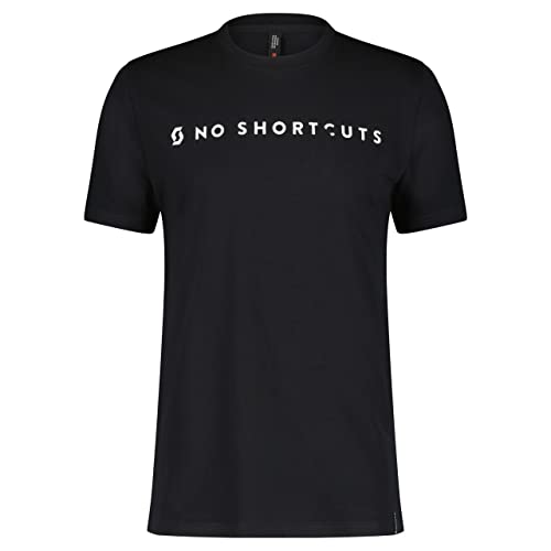 Scott No Shortcuts Freizeit T-Shirt schwarz 2024: Größe: XXL (58) von Scott