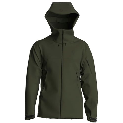 Scott M Explorair 3l Jacket Oliv - Wasserdichte atmungsaktive Herren Backcountry Tourenjacke, Größe XL - Farbe Fir Green von Scott Hawaii