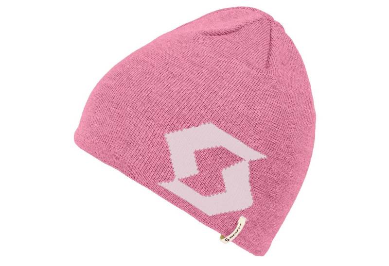 Scott Beanie Team 10 mit eingestricktem Markenlogo von Scott