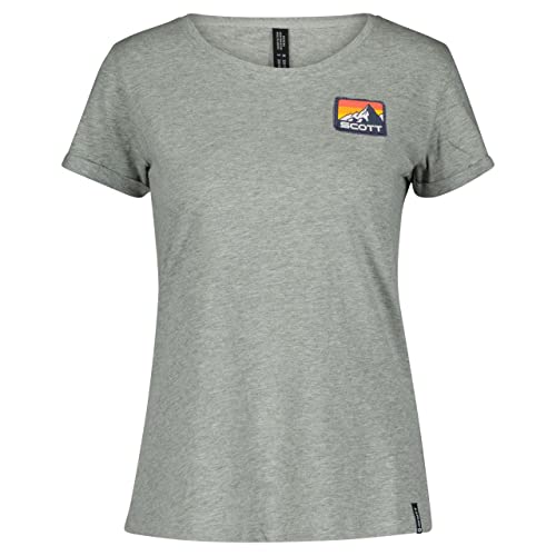 Scott Casual Winter Damen Freizeit T-Shirt Melange grau 2023: Größe: M (38/40) von Scott