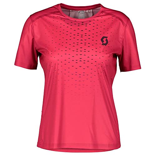 Scott Damen Ws Rc Run Ss T-Shirt, Rosa, X-Large von Scott