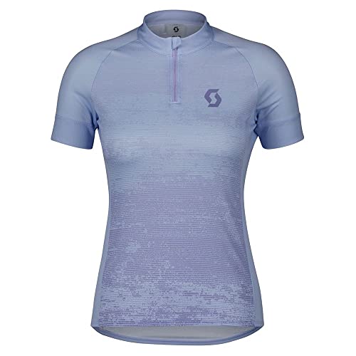 Scott W Endurance 30 S/sl Shirt Lila - Funktionales stylisches Damen Rennrad Trikot, Größe S - Farbe Moon Blue - Dream B von Scott