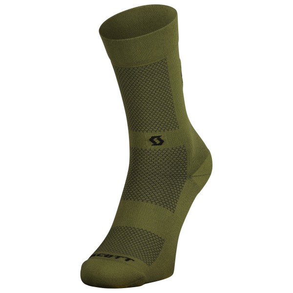 Scott - Full Send Crew - Radsocken Gr 36-38 oliv von Scott