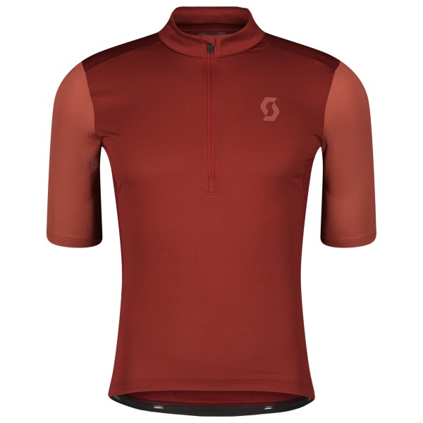 Scott - Gravel 10 S/S - Radtrikot Gr L rot von Scott