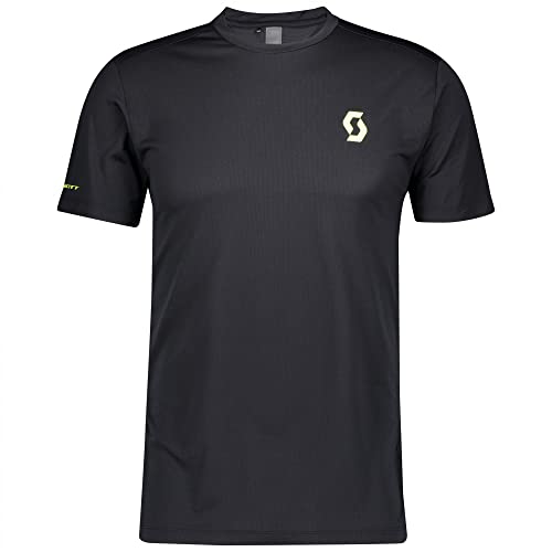 Scott Herren 280241 Shirt, Black/Yellow, von Scott