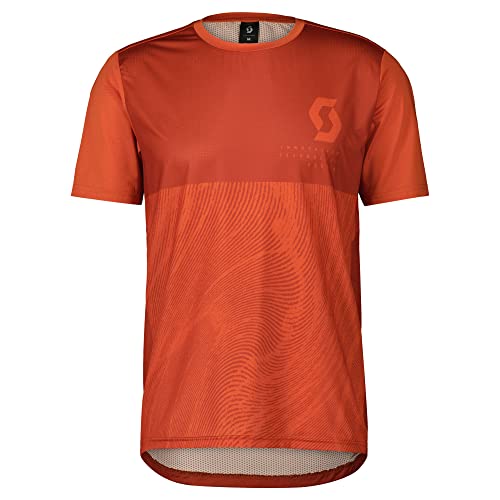 Scott Herren Kurzarmtrikot M's Trail Vertic SS braze orange XL von Scott