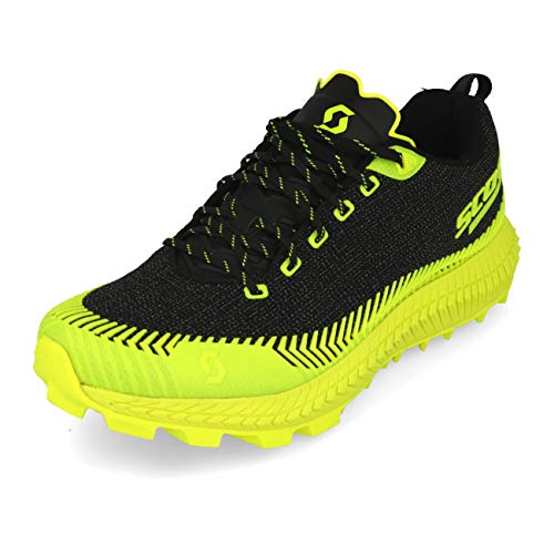 Scott Herren Laufschuhe Supertrac Ultra RC Black/Yellow 13 von Scott