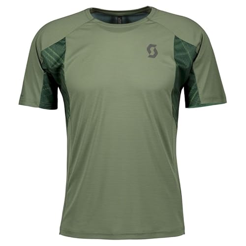 Scott Herren Ms Trail Run SS T-Shirt, grün, M von Scott