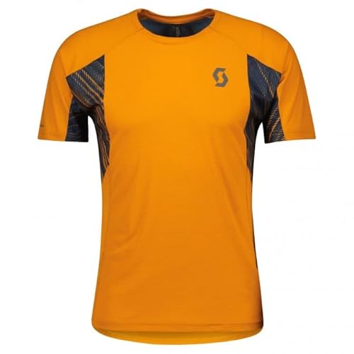 Scott Herren Ms Trail Run Ss T-Shirt, orange, M von Scott