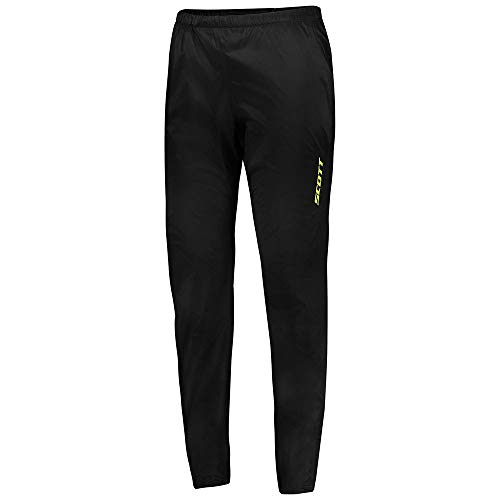 Scott Herren Pantalon MS RC Run WP Anzughose, Black/Yellow, von Scott