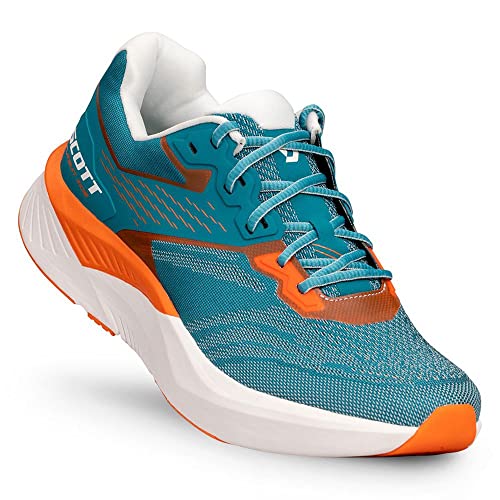 SCOTT Herren Pursuit Ride Sneaker Schuhe, Mineral Green Glow Orange von SCOTT