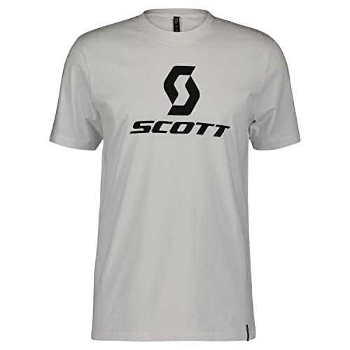 Scott Icon Freizeit T-Shirt weiß 2025: Größe: XXL (58) von SCOTT