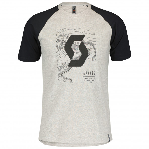 Scott - Icon Raglan S/S - T-Shirt Gr XL grau Scott - Icon Raglan S/S - T-Shirt Gr XL grau von Scott