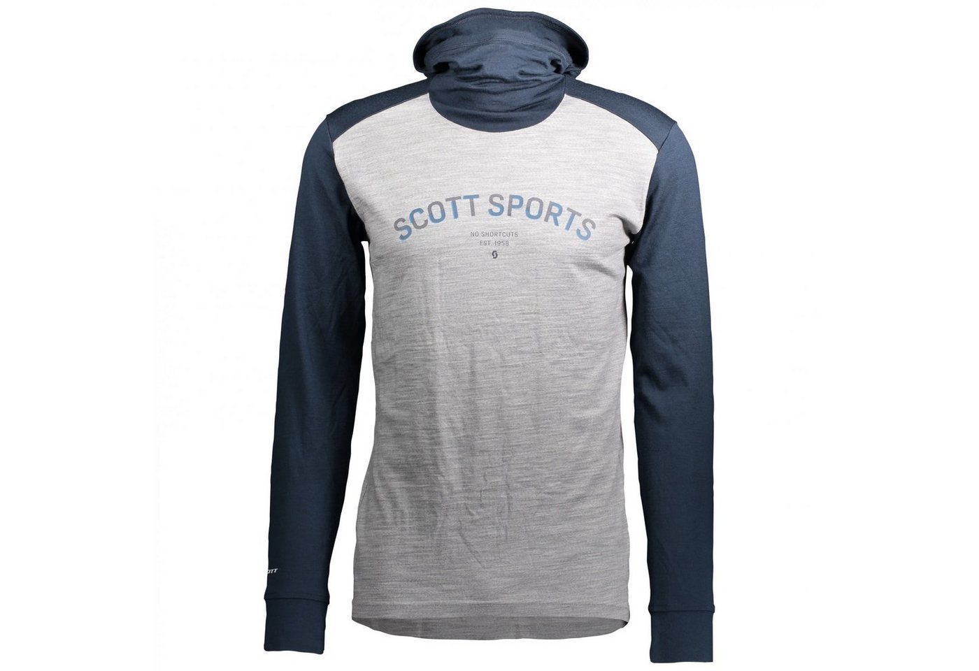 Scott Langarmshirt Scott M Defined Merino L/sl Hoody Herren von Scott