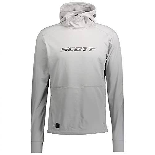 Scott M Defined FT Pullover Grau, Herren Fleece-Pullover, Größe L - Farbe Light Grey von Scott