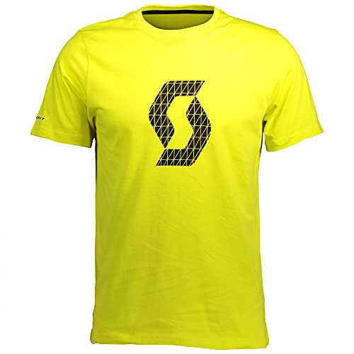 Scott M Icon FT S/SL Shirt Gelb, Herren T-Shirt, Größe XL - Farbe Sulphur Yellow von Scott