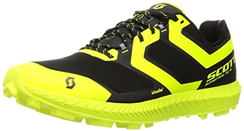 Scott M Supertrac RC 2 Shoe Schwarz, Herren Laufschuh, Größe EU 46 - Farbe Black - Yellow von Scott