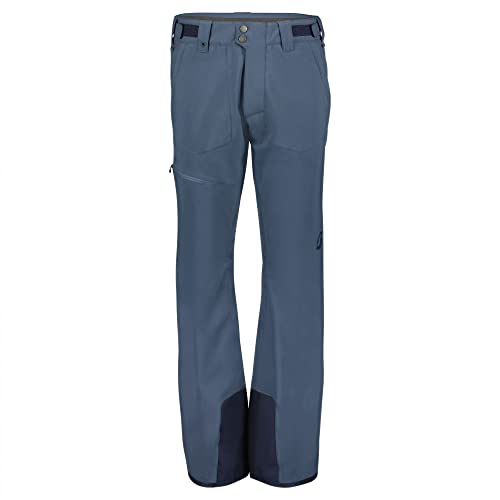 Scott M Ultimate Dryo 10 Pants Blau, Herren Daunen Softshellhose, Größe S - Farbe Metal Blue von Scott