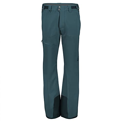 Scott M Ultimate Dryo 10 Pants Grün - Daunen Warme wasserdichte Herren Dryosphere All-Mountain Skihose, Größe L - Farbe von Scott