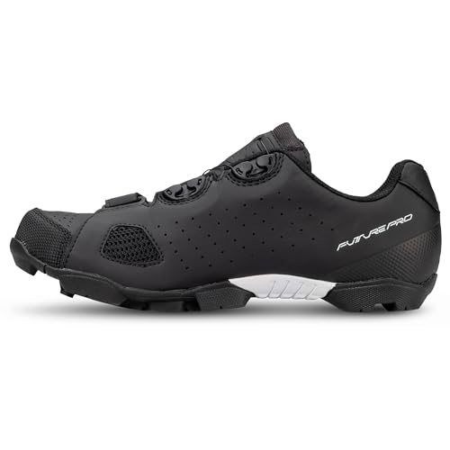 Scott MTB Future Pro Boa Kinder Fahrrad Schuhe schwarz/weiß 2024: Größe: 38 von Scott