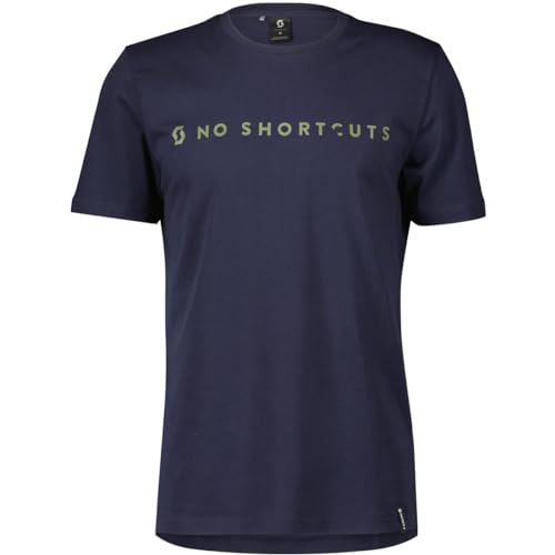 Scott No Shortcuts Freizeit T-Shirt dark blau 2025: Größe: XL (54/56) von SCOTT