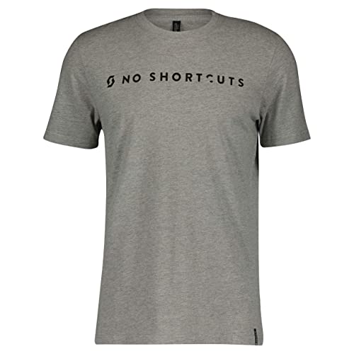 Scott No Shortcuts Freizeit T-Shirt melange grau 2025: Größe: S (44/46) von SCOTT