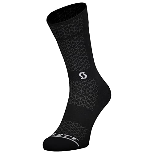 Scott Performance Crew Fahrrad Socken schwarz/weiß 2024: Größe: XL (42-44) von Scott