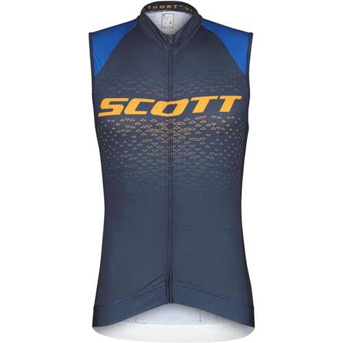 Scott RC Pro Fahrrad Body Shirt Midnight blau/orange 2022: Größe: S (44/46) von Scott