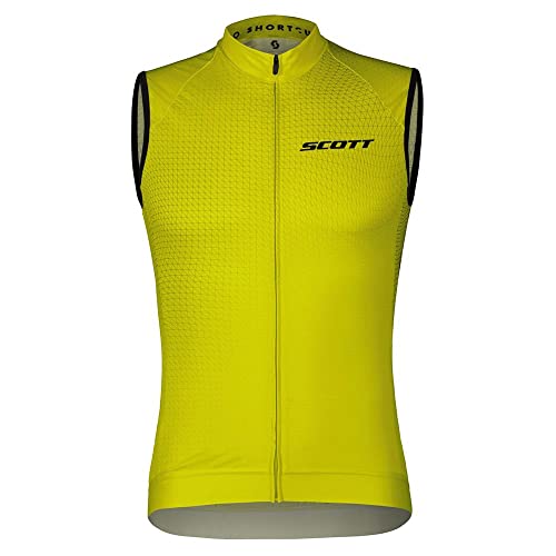 Scott RC Pro Fahrrad Trikot ärmellos gelb 2023: Größe: XL (54/56) von Scott