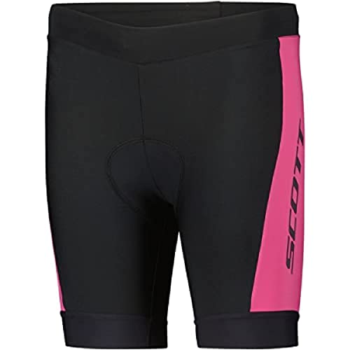Scott RC Pro Junior Kinder Fahrrad Hose kurz schwarz/pink 2022: Größe: L (152) von Scott