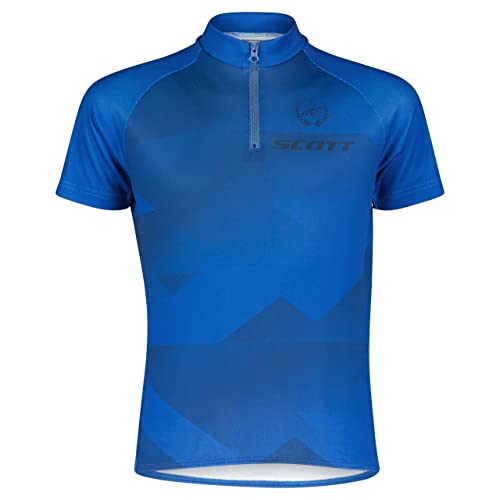 Scott RC Pro Junior Kinder Fahrrad Trikot kurz blau 2022: Größe: L (152) von Scott