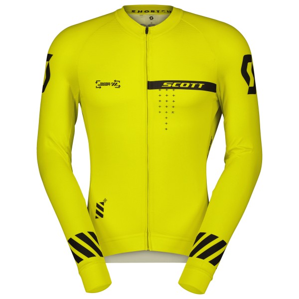 Scott - RC Pro L/S - Radtrikot Gr L;M;S;XL;XXL gelb;schwarz von Scott