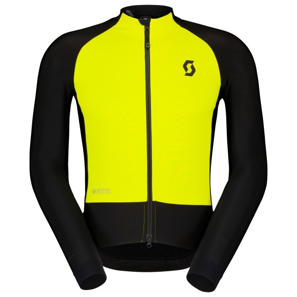 Scott - RC Pro Warm Hybrid GTX Windstopper  Jacket - Fahrradjacke Gr M;S schwarz/gelb;schwarz/oliv von Scott